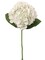 2PC Timeless 18-Inch White Hydrangea Stem - Classic 7-Inch Diameter - Perfect for Elegant Home Decor, Wedding Arrangements, and Special Event Floral Displays